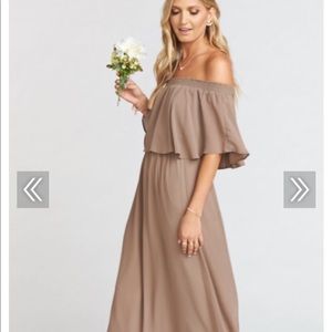 Show me your Mumu hacienda maxi dress -dune